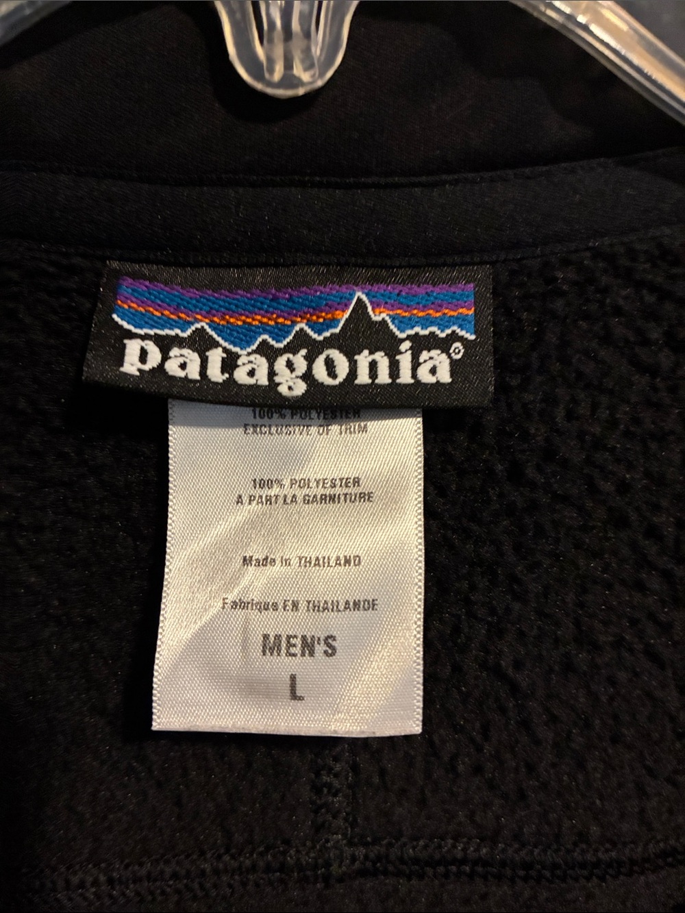 Mens Patagonia Better Sweater Full-Zip Fleece, Size Large, Black - Picture 5 of 7